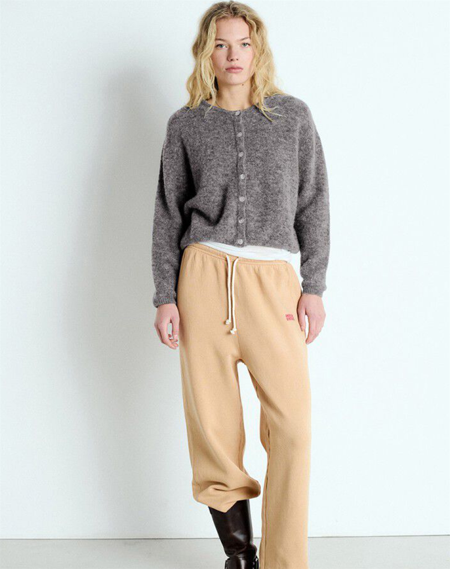 American Vintage - Vitow Cardigan - Acier Chine